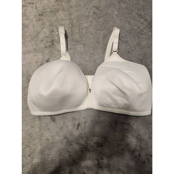 Fruit of the Loom Size 40DD Wireless T-shirt Bra White - Picture 1 of 3